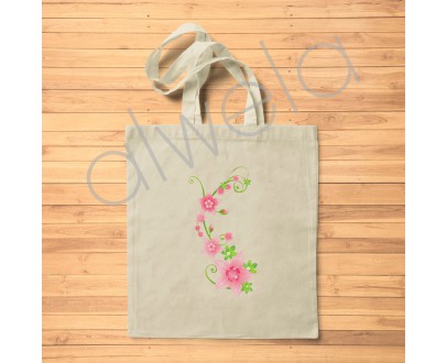 Lotus-Cicegi-Deseni-Baskili-Omuz-Askili-Tote-Ham-Bez-Ekru-Plaj-canta
